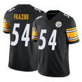 P.Steelers #54 Zach Frazier Player Black Limited Vapor F.U.S.E. Home Game ROCER Stitched Jerseys