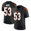 C.Bengals #53 Boye Mafe Player Black Vapor Untouchable Limited Home Game ROCER Stitched Jerseys