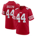 SF.49ers #44 Kyle Juszczyk Player Red Game Home ROCER Stitched Jerseys
