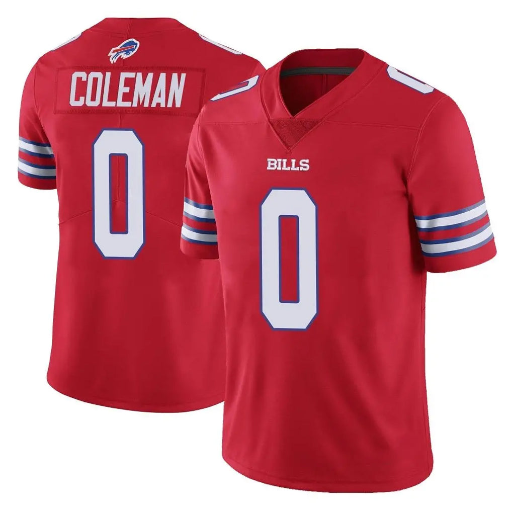 B.Bills #0 Keon Coleman Player Red Vapor Untouchable Limited ROCER Stitched Jerseys