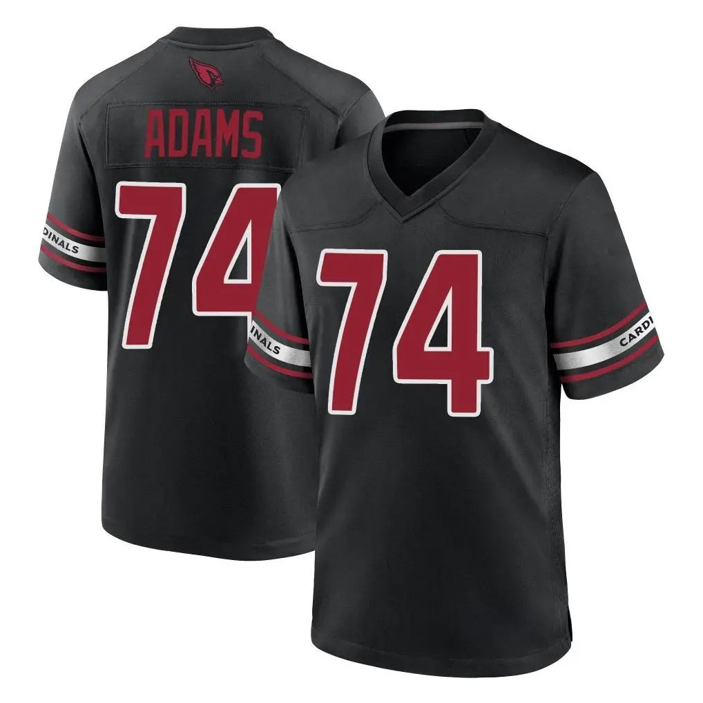 A.Cardinals #74 Isaiah Adams Player Black Alternate Game ROCER Stitched Jerseys