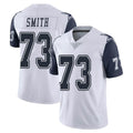 D.Cowboys #73 Tyler Smith Player White-Navy Limited Color Rush Vapor Untouchable Home Game ROCER Stitched Jerseys