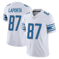 D.Lions #87 Sam LaPorta Player White Limited Vapor Untouchable Home Game ROCER Stitched Jerseys