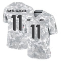 S.Seahawks #11 Jaxon Smith-Njigba Player Arctic Camo Limited Salute To Service Home Game ROCER Stitched Jerseys