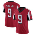 A.Falcons #9 Michael Penix Jr. Player Red Color Vapor Untouchable Limited Home Game ROCER Stitched Jerseys