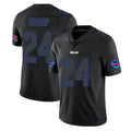 B.Bills #24 Cole Bishop Player Limited Black Impact Game ROCER Stitched Jerseys