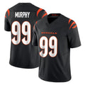 C.Bengals #99 Myles Murphy Player Black Vapor F.U.S.E. Limited Home Game ROCER Stitched Jerseys