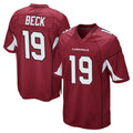 A.Cardinals #19 Carson Beck Player Cardinal Home Game ROCER Stitched Jerseys