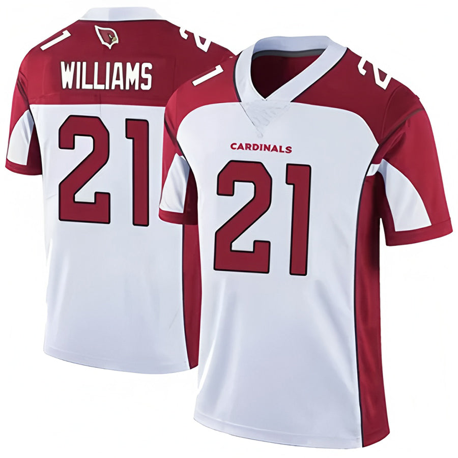 A.Cardinals #21 Garrett Williams Player White Game ROCER Stitched Jerseys
