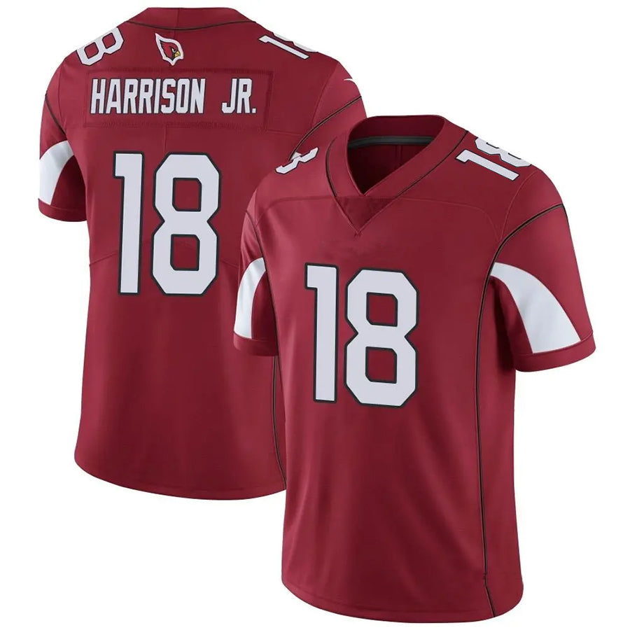 A.Cardinals #18 Marvin Harrison Jr. Player Red Limited Vapor Untouchable ROCER Stitched Jerseys