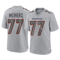 D.Broncos #77 Quinn Meinerz Player Gray Atmosphere Fashion Limited Game ROCER Stitched Jerseys