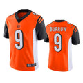 C.Bengals #9 Joe Burrow Player Orange Limited Home Game ROCER Stitched Jerseys