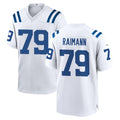 IN.Colts #79 Bernhard Raimann Player White Home Game ROCER Stitched Jerseys