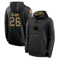 D.Cowboys #26 DaRon Bland Player Black Salute to Service Pullover Hoodies Limited ROCER Stitched Jerseys