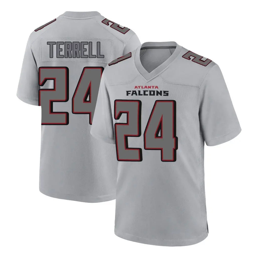 A.Falcons #24 A.J. Terrell Jr. Branch Player Gray Fashion Home Game ROCER Stitched Jerseys