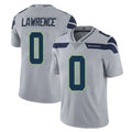 S.Seahawks #0 DeMarcus Lawrence Player Gray Limited Vapor Untouchable Home Game ROCER Stitched Jerseys