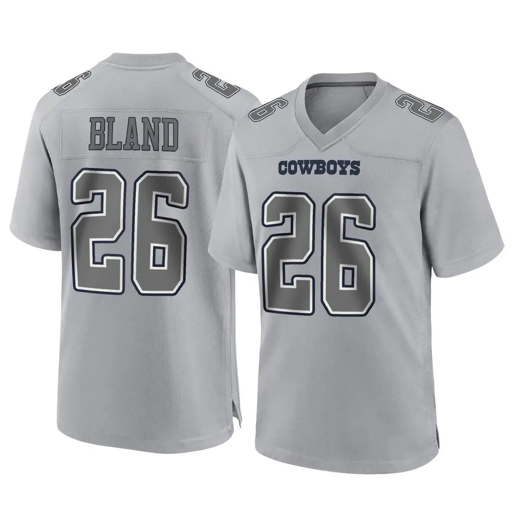 D.Cowboys #26 DaRon Bland Player Gray Atmosphere Fashion Home Game ROCER Stitched Jerseys
