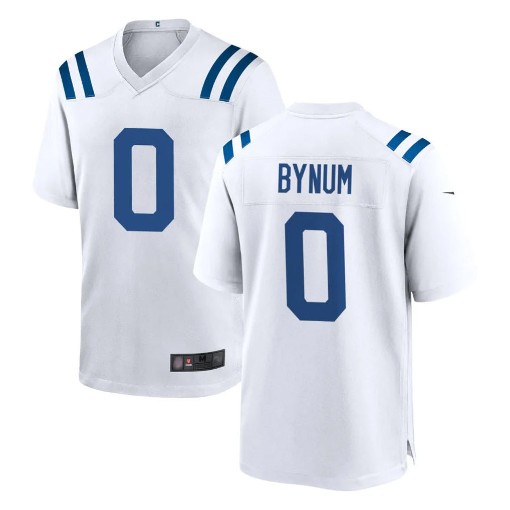 IN.Colts #0 Camryn Bynum Player White Home Game ROCER Stitched Jerseys