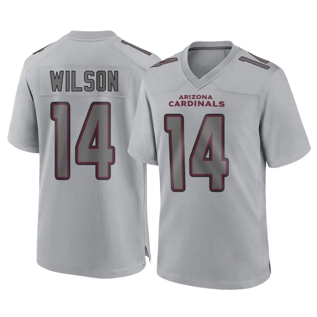 A.Cardinals #14 Michael Wilson Player Gray Fashion Home Game ROCER Stitched Jerseys