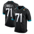 J.Jaguars #71 Tony Boselli Player Black Home Game ROCER Stitched Jerseys