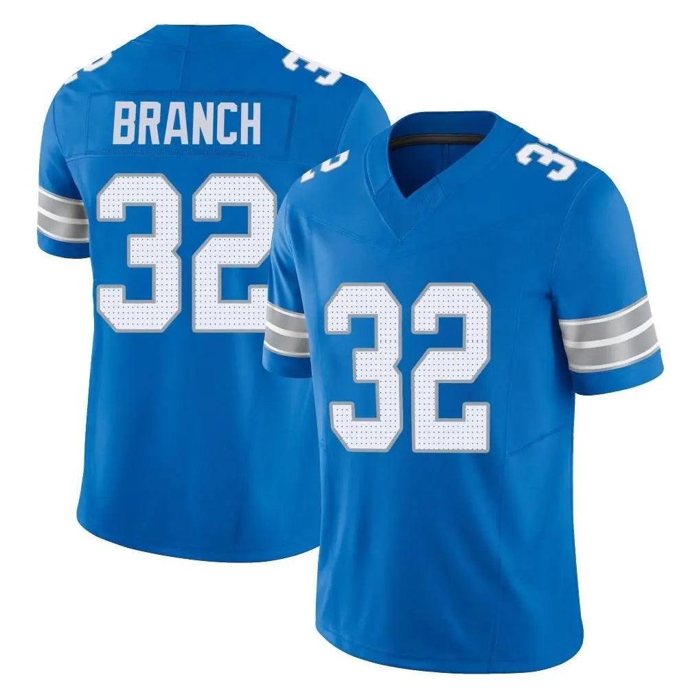 D.Lions #32 Brian Branch Player Blue Limited Vapor F.U.S.E. Alternate Home Game ROCER Stitched Jerseys