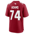 A.Cardinals #74 Isaiah Adams Player Cardinal Home Game ROCER Stitched Jerseys