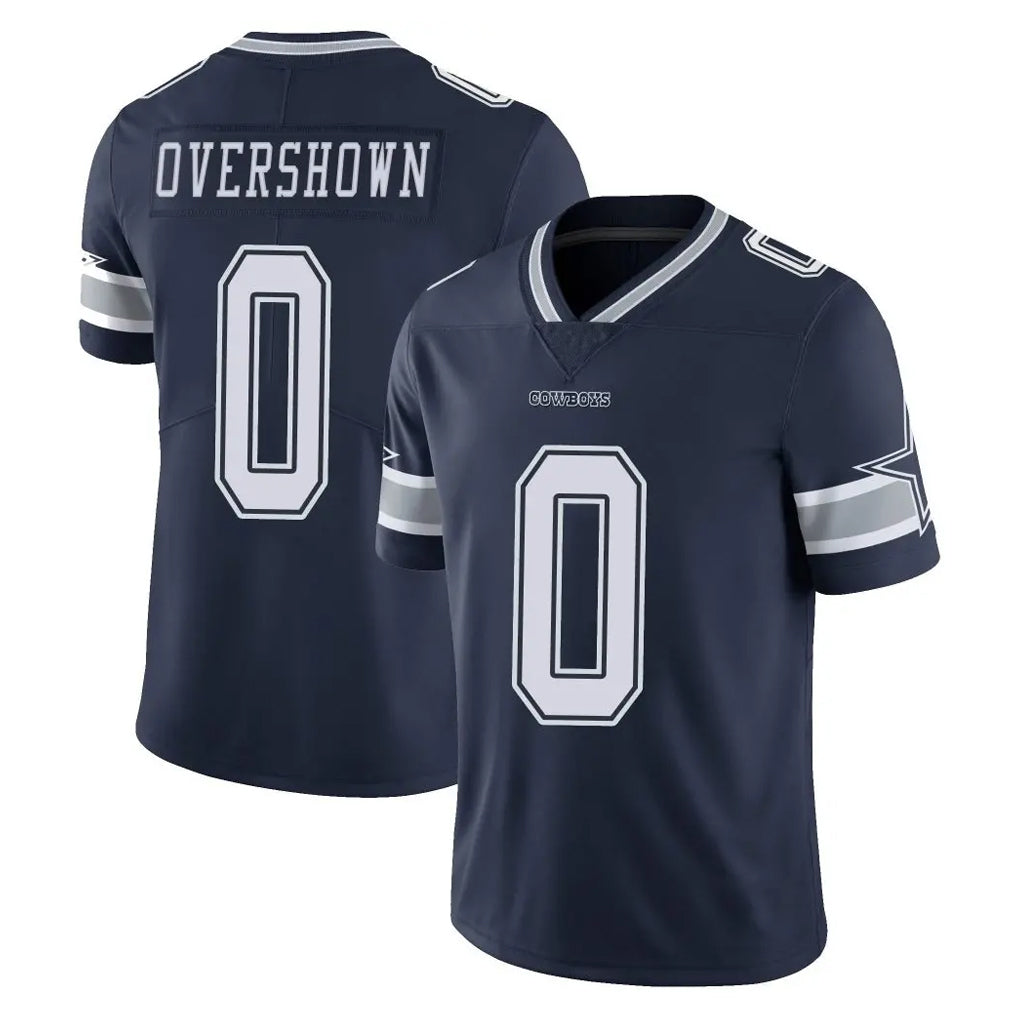 D.Cowboys #0 DeMarvion Overshown Player Navy Vapor Untouchable Limited Home Game ROCER Stitched Jerseys