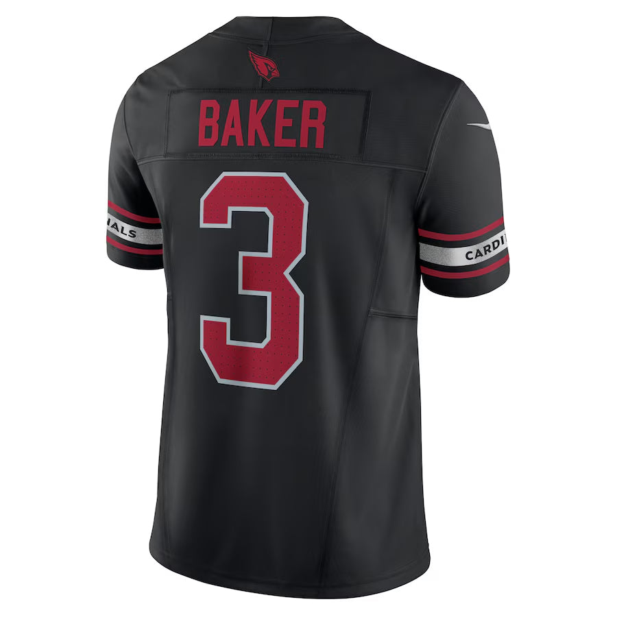A.Cardinals #3 Budda Baker Player Black Vapor F.U.S.E. Limited ROCER Stitched Jerseys