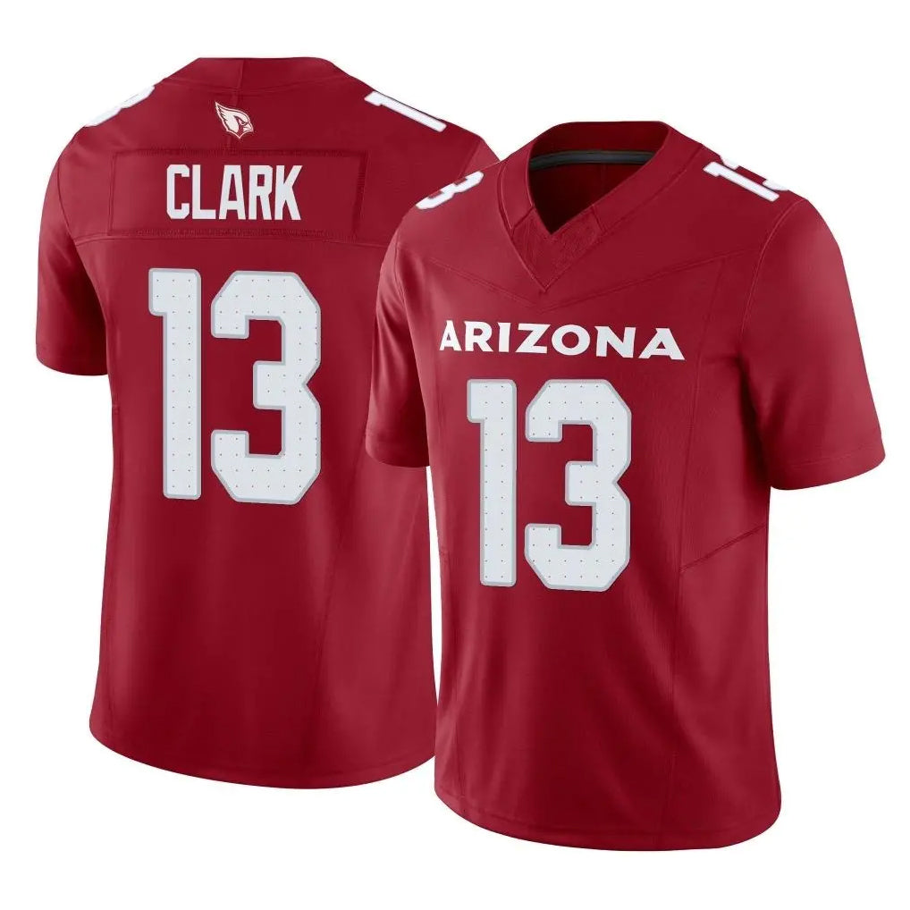 A.Cardinals #13 Kei'Trel Clark Player Cardinal Vapor F.U.S.E. Limited Home Game ROCER Stitched Jerseys