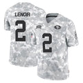 SF.49ers #2 Deommodore Lenoir Player Arctic Camo Limited Salute To Service Home Game ROCER Stitched Jerseys
