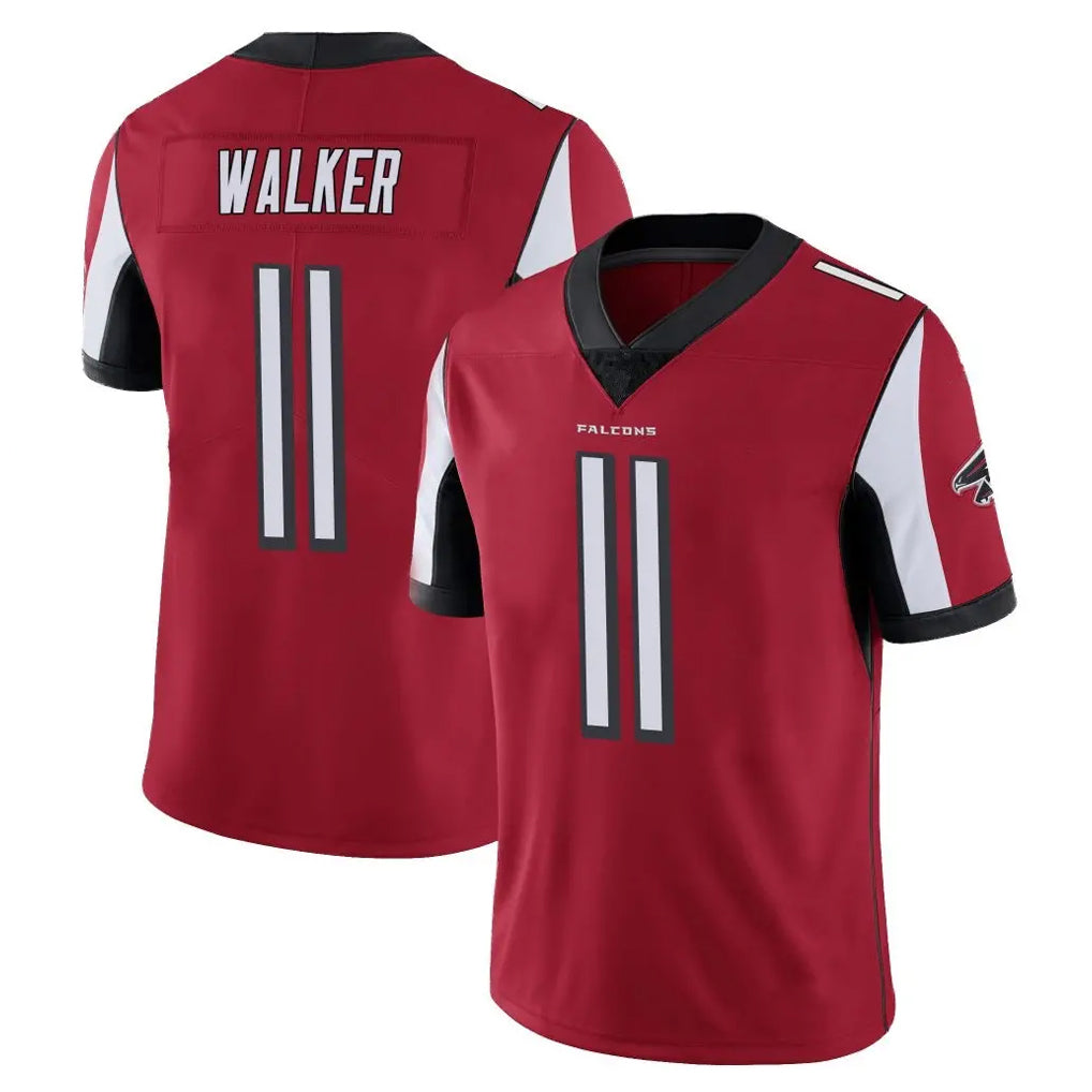 A.Falcons #11 Jalon Walker Player Red Color Vapor Untouchable Limited Home Game ROCER Stitched Jerseys