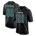 P.Eagles #69 Landon Dickerson Player Carbon Black Fashion Home Game ROCER Stitched Jerseys