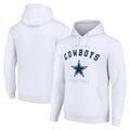 D.Cowboys ## Cowboys Blank Player White Pullover Hoodies Limited ROCER Stitched Jerseys