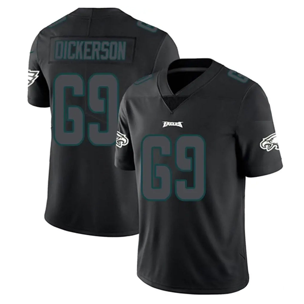 P.Eagles #69 Landon Dickerson Player Limited Black Impact Home Game ROCER Stitched Jerseys