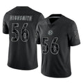 P.Steelers #56 Alex Highsmith Player Black Reflective Limited Home Game ROCER Stitched Jerseys