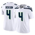 S.Seahawks #4 Michael Dickson Player White Limited Vapor F.U.S.E. Home Game ROCER Stitched Jerseys