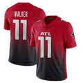 A.Falcons #11 Jalon Walker Player Red Vapor Untouchable Limited Home Game ROCER Stitched Jerseys
