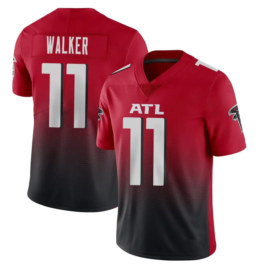 A.Falcons #11 Jalon Walker Player Red Vapor Untouchable Limited Home Game ROCER Stitched Jerseys