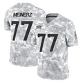 D.Broncos #77 Quinn Meinerz Player Arctic Camo Salute To Service Limited ROCER Stitched Jerseys