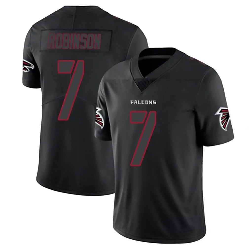 A.Falcons #7 Bijan Robinson Player Black Impact Limited ROCER Stitched Jerseys