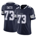 D.Cowboys #73 Tyler Smith Player Navy Limited Vapor F.U.S.E. Home Game ROCER Stitched Jerseys