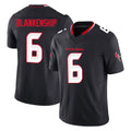 H.Texans #6 Reed Blankenship Player Navy Limited Alternate Vapor F.U.S.E. Home Game ROCER Stitched Jerseys