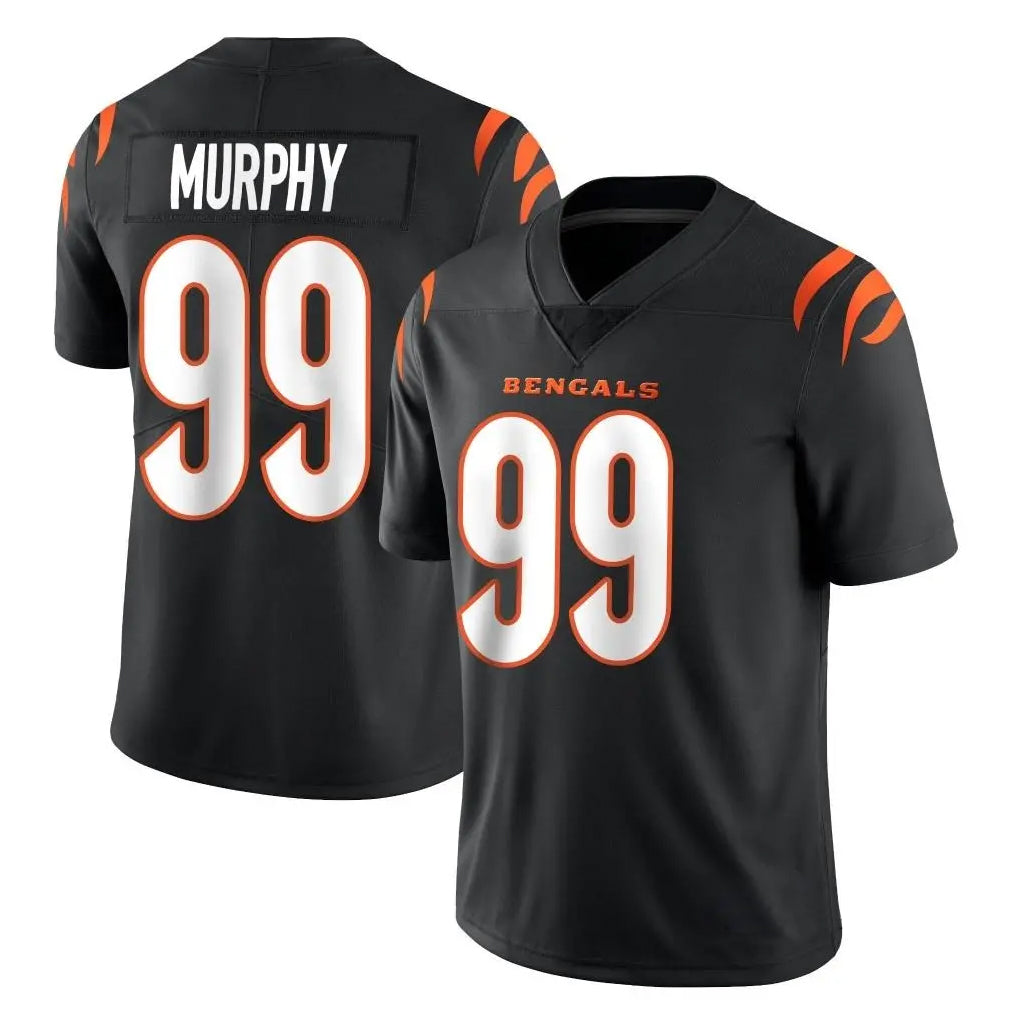 C.Bengals #99 Myles Murphy Player Black Vapor Untouchable Limited Home Game ROCER Stitched Jerseys