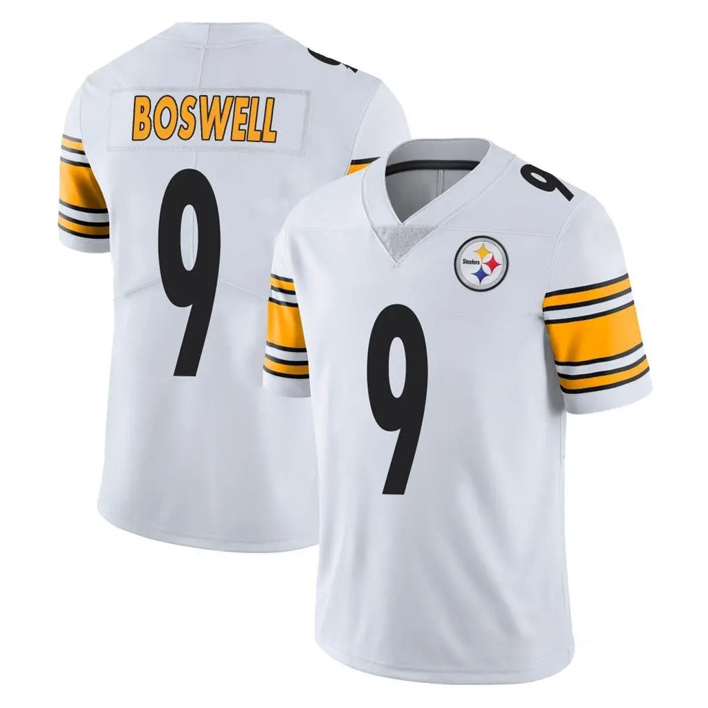 P.Steelers #9 Chris Boswell Player White Limited Vapor Untouchable Home Game ROCER Stitched Jerseys