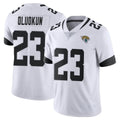 J.Jaguars #23 Foyesade Oluokun Player White Vapor Untouchable Limited Home Game ROCER Stitched Jerseys