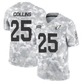 A.Cardinals #25 Zaven Collins Player Camo Salute to Service Limited ROCER Stitched Jerseys