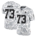 D.Cowboys #73 Tyler Smith Player Arctic Camo Salute to Service Limited Home Game ROCER Stitched Jerseys
