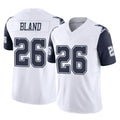 D.Cowboys #26 DaRon Bland Player White-Navy Limited Vapor F.U.S.E. Home Game ROCER Stitched Jerseys