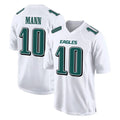 P.Eagles #10 Braden Mann Player White Tundra Fashion Home Game ROCER Stitched Jerseys