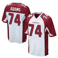 A.Cardinals #74 Isaiah Adams Player White Cardinal Home Game ROCER Stitched Jerseys